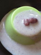 甘酒抹茶ムース